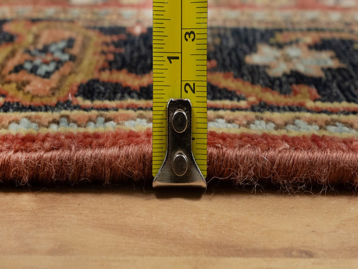 2'7" x 7'10" New Hand Knotted Red Wool Runner Oriental Rug - MOA10291246
