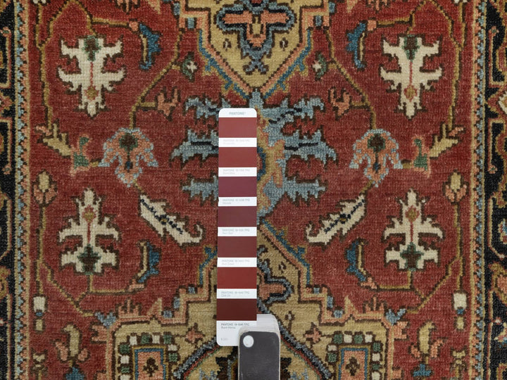 2'7" x 7'10" New Hand Knotted Red Wool Runner Oriental Rug - MOA10291251