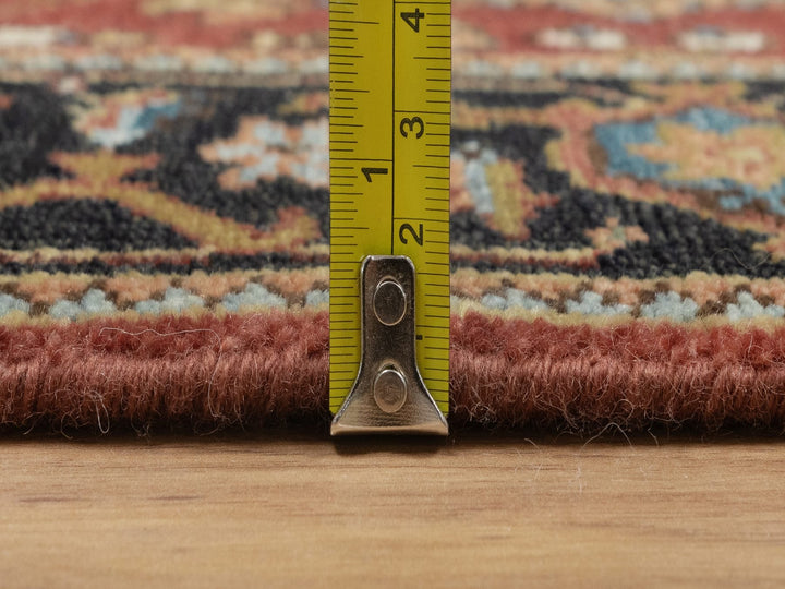 2'7" x 7'10" New Hand Knotted Red Wool Runner Oriental Rug - MOA10291251