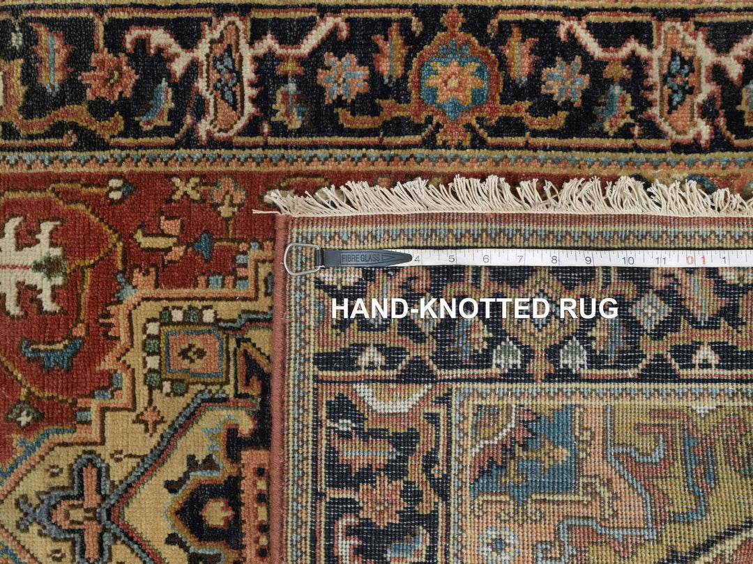 2'7" x 7'10" New Hand Knotted Red Wool Runner Oriental Rug - MOA10291251