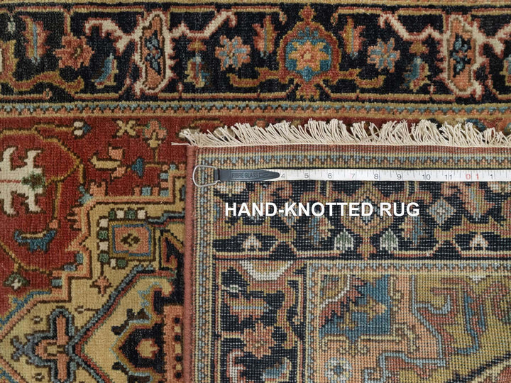2'7" x 7'10" New Hand Knotted Red Wool Runner Oriental Rug - MOA10291251