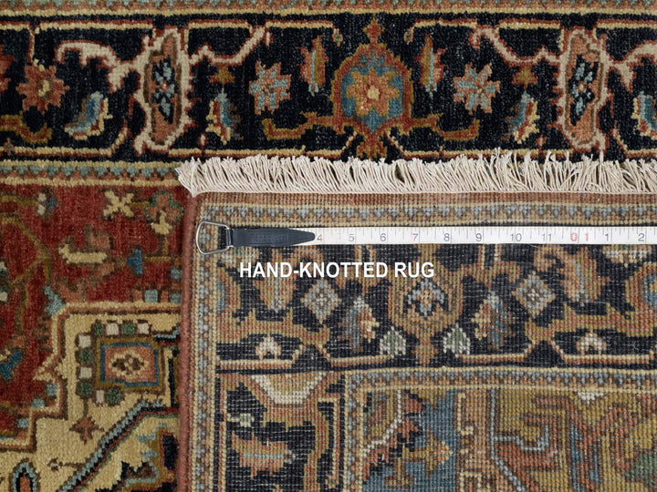 2'7" x 7'11" New Hand Knotted Red Wool Runner Oriental Rug - MOA10291263