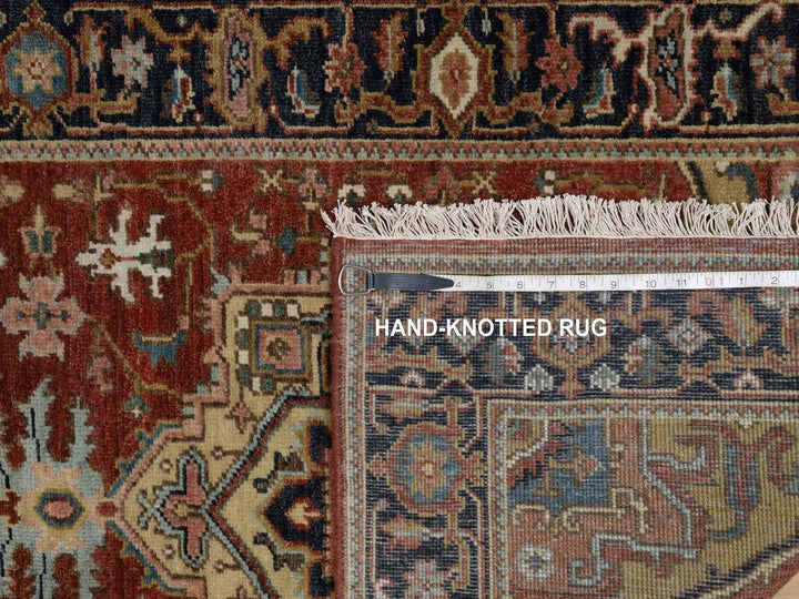 2'10" x 5'11" New Hand Knotted Red Wool Runner Oriental Rug - MOA10291264