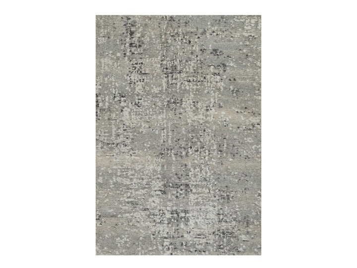 2'0" x 3'0" New Hand Knotted Grey Wool Rectangle Oriental Rug - MOA10291271