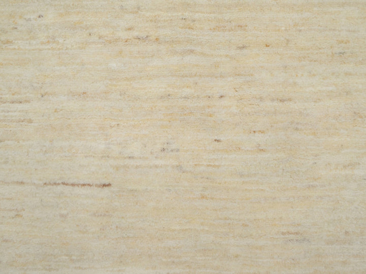 2'4" x 4'6" New Hand Knotted Ivory Wool Rectangle Oriental Rug - MOA10291300