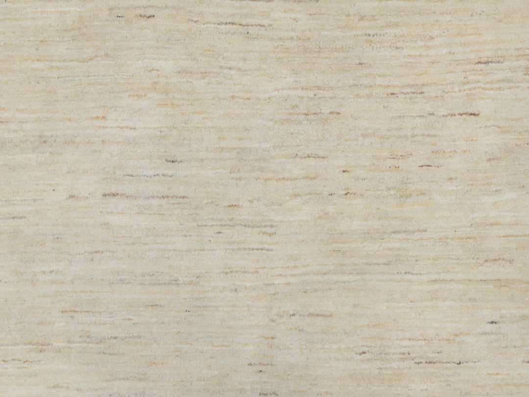 11'4" x 11'4" New Hand Knotted Ivory Wool Round Oriental Rug - MOA10291306