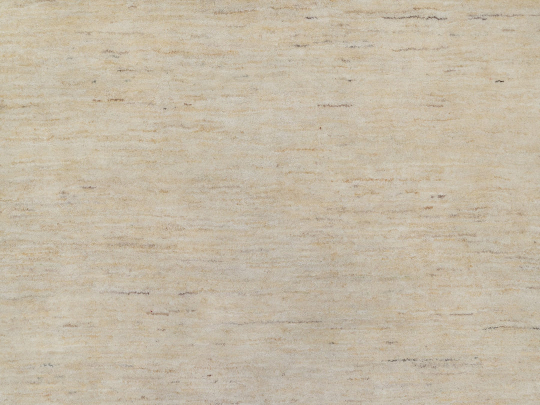 8'1" x 15'10" New Hand Knotted Ivory Wool Runner Oriental Rug - MOA10291309