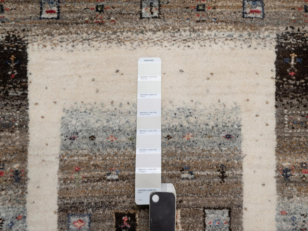 2'3" x 4'6" New Hand Knotted Ivory Wool Rectangle Oriental Rug - MOA10291330