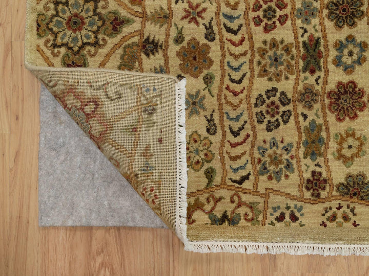 5'0" x 8'2" New Hand Knotted Brown Wool Rectangle Oriental Rug - MOA10291362