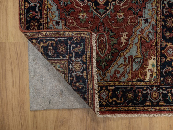 2'7" x 6'1" New Hand Knotted Red Wool Runner Oriental Rug - MOA10291368