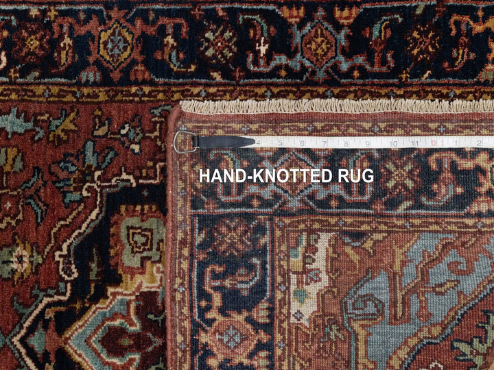 2'7" x 6'1" New Hand Knotted Red Wool Runner Oriental Rug - MOA10291370