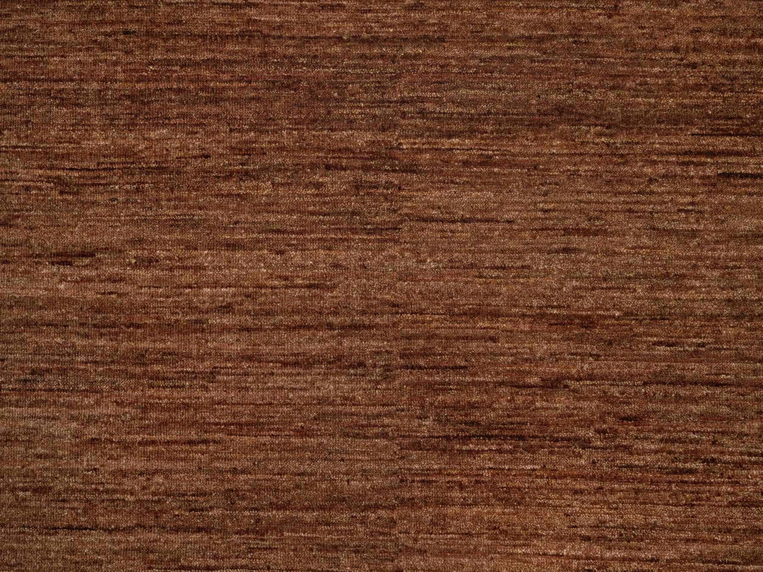 8'2" x 10'0" New Hand Knotted Brown Wool Rectangle Oriental Rug - MOA10291416