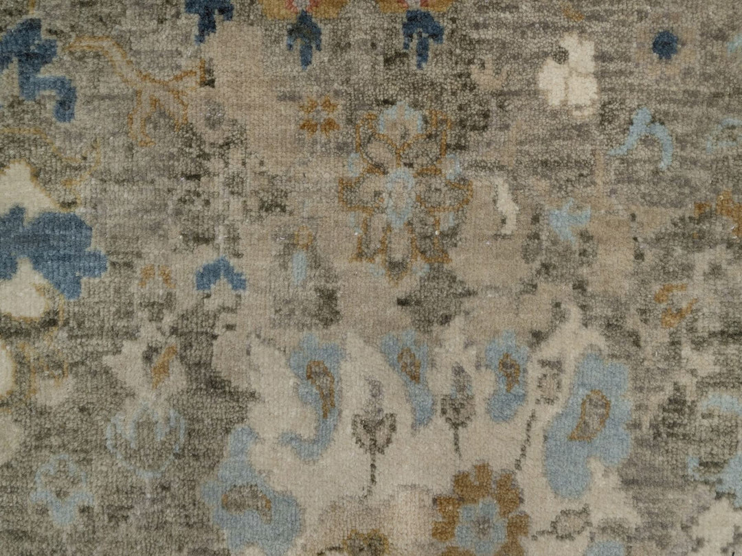 2'0" x 3'1" New Hand Knotted Brown Wool Rectangle Oriental Rug - MOA10291447