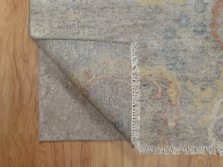 2'0" x 3'1" New Hand Knotted Beige Wool Rectangle Oriental Rug - MOA10291463