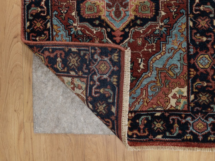 2'0" x 3'1" New Hand Knotted Red Wool Rectangle Oriental Rug - MOA10291481