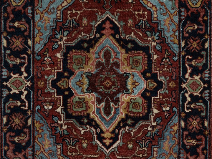 2'0" x 3'1" New Hand Knotted Red Wool Rectangle Oriental Rug - MOA10291481