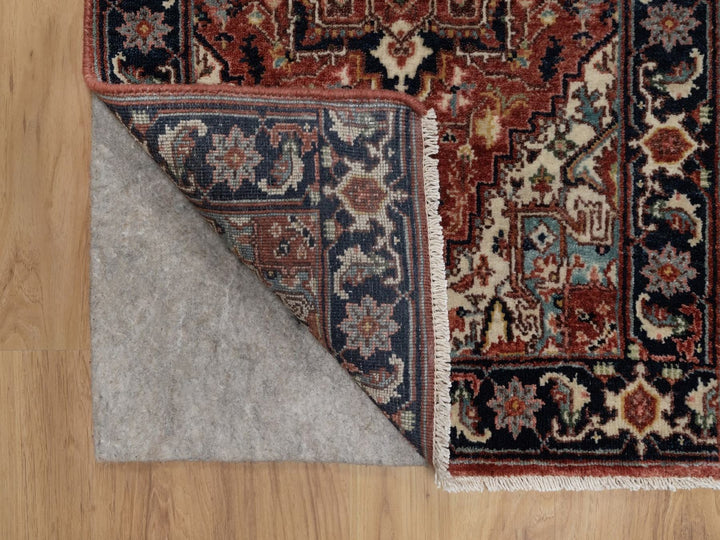 2'0" x 3'2" New Hand Knotted Red Wool Rectangle Oriental Rug - MOA10291487