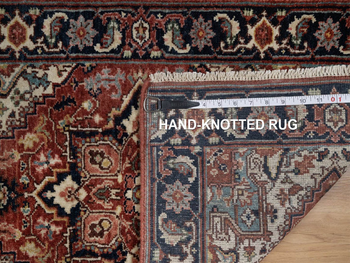 2'0" x 3'2" New Hand Knotted Red Wool Rectangle Oriental Rug - MOA10291487