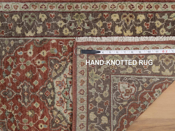 2'0" x 3'1" New Hand Knotted Red Wool Rectangle Oriental Rug - MOA10291489