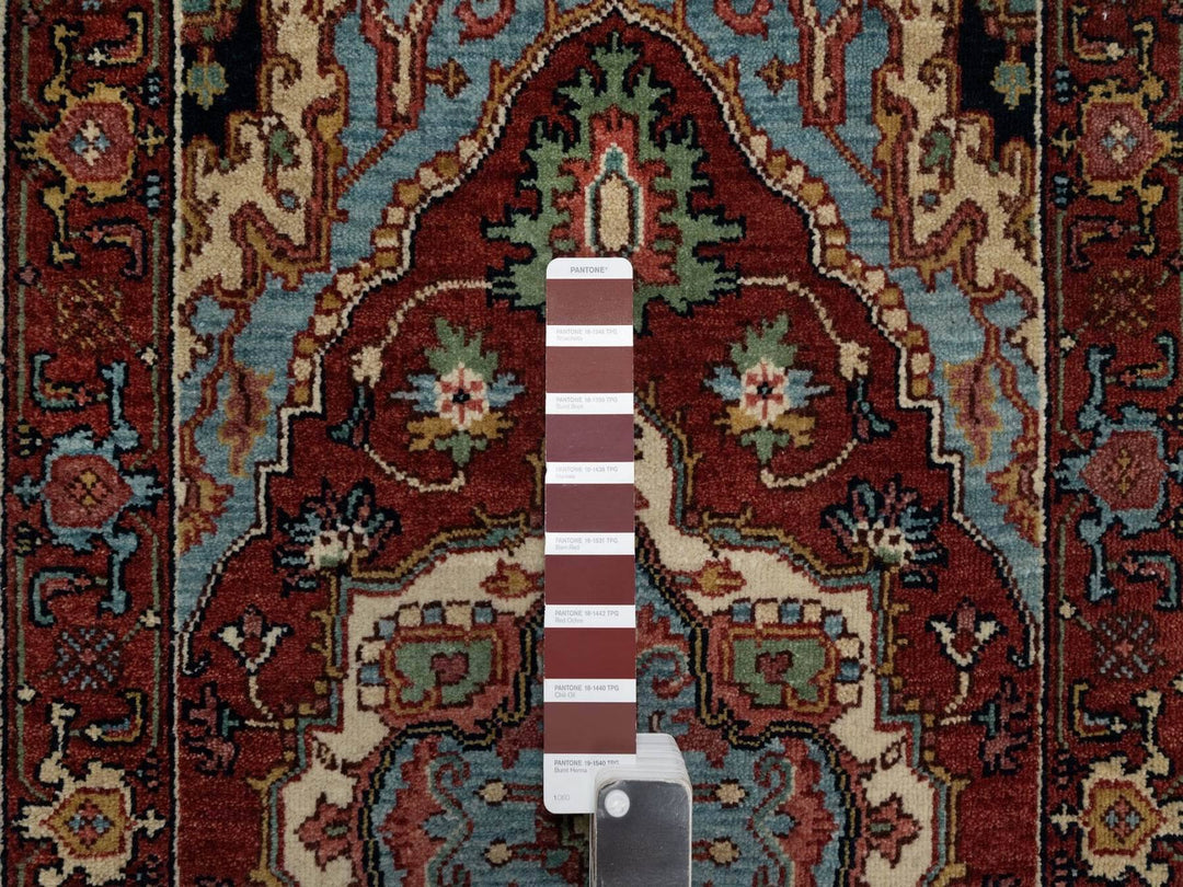 2'0" x 3'3" New Hand Knotted Red Wool Rectangle Oriental Rug - MOA10291491