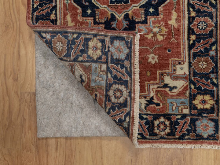 2'1" x 3'2" New Hand Knotted Red Wool Rectangle Oriental Rug - MOA10291496
