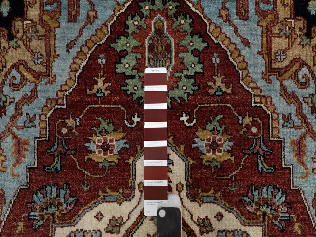 3'0" x 5'0" New Hand Knotted Red Wool Rectangle Oriental Rug - MOA10291497