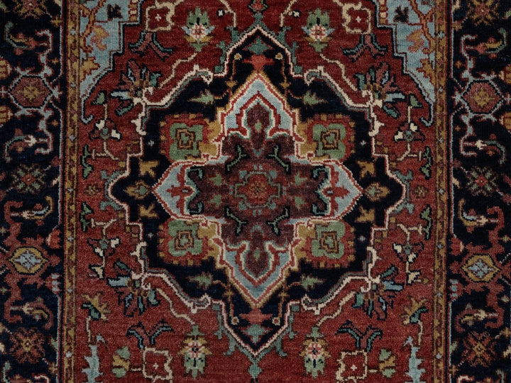 2'6" x 6'2" New Hand Knotted Red Wool Runner Oriental Rug - MOA10291502