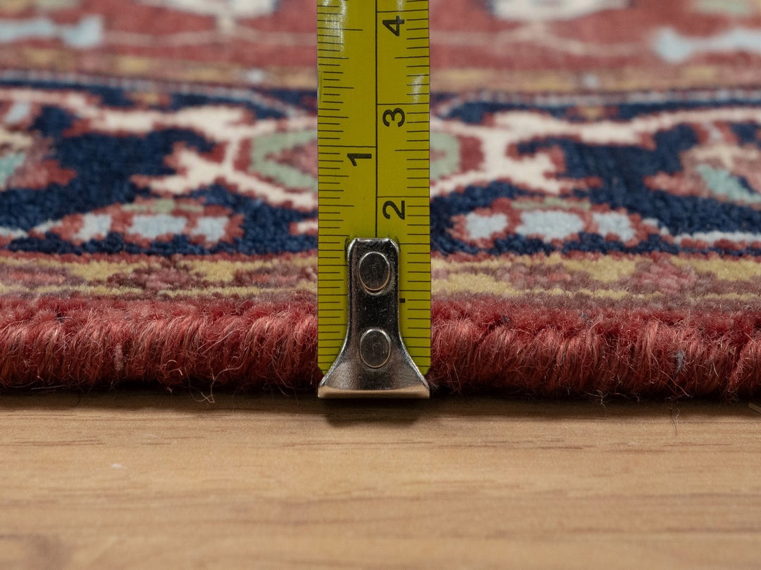 2'6" x 6'2" New Hand Knotted Red Wool Runner Oriental Rug - MOA10291502