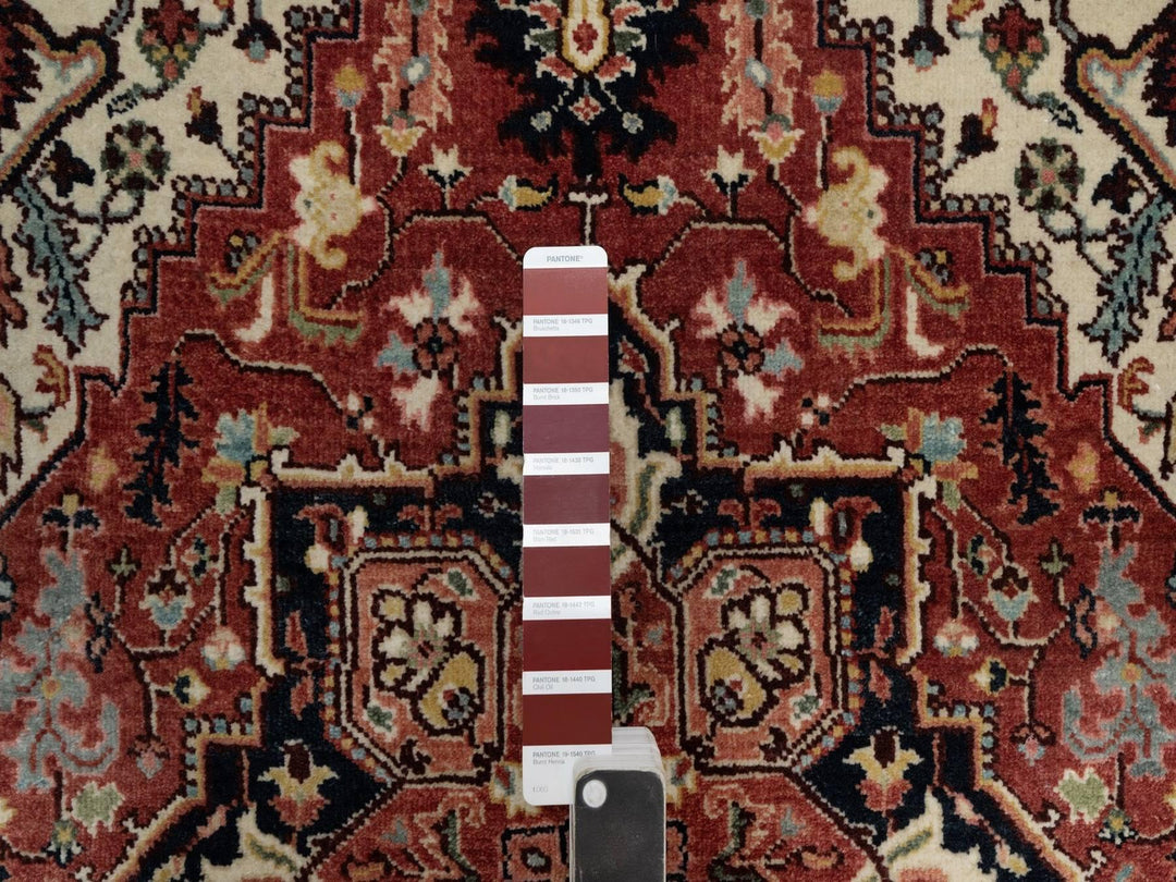 3'0" x 5'0" New Hand Knotted Red Wool Rectangle Oriental Rug - MOA10291509