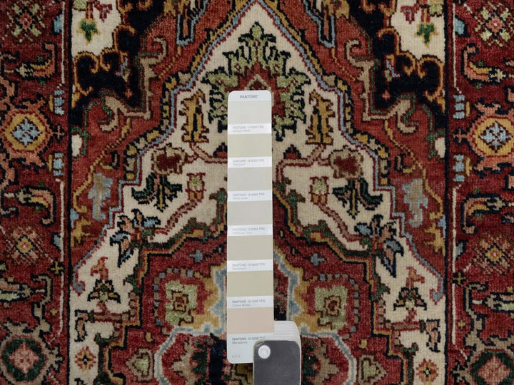 2'0" x 3'1" New Hand Knotted Ivory Wool Rectangle Oriental Rug - MOA10291520