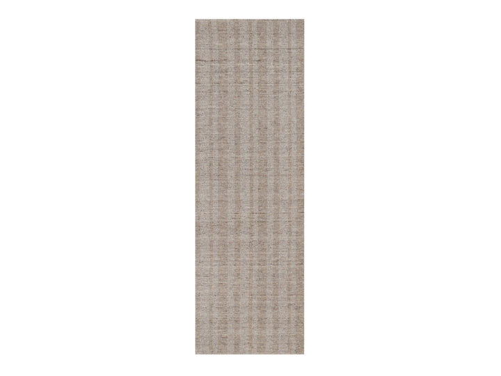 2'6" x 8'0" New Hand Loomed Brown Wool Runner Oriental Rug - MOA10291660