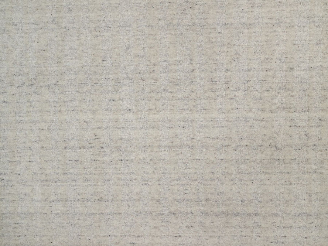 8'11" x 12'0" New Hand Loomed Ivory Wool Rectangle Oriental Rug - MOA10291673