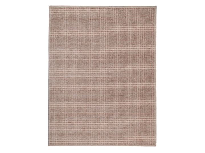 9'2" x 12'0" New Hand Loomed Pink Wool Rectangle Oriental Rug - MOA10291696