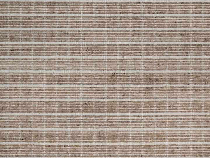 9'0" x 12'0" New Hand Loomed Brown Wool Rectangle Oriental Rug - MOA10291699
