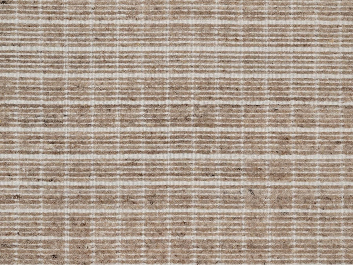 8'1" x 10'0" New Hand Loomed Brown Wool Rectangle Oriental Rug - MOA10291700