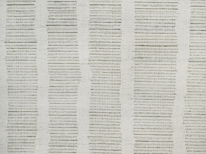 8'0" x 9'11" New Hand Woven Ivory Wool Rectangle Oriental Rug - MOA10291729