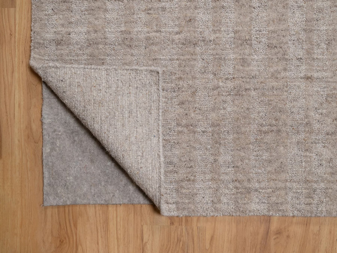 12'0" x 15'0" New Hand Loomed Brown Wool Rectangle Oriental Rug - MOA10291772