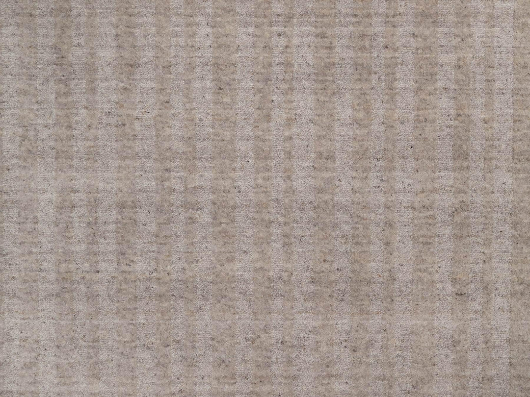12'0" x 15'0" New Hand Loomed Brown Wool Rectangle Oriental Rug - MOA10291772