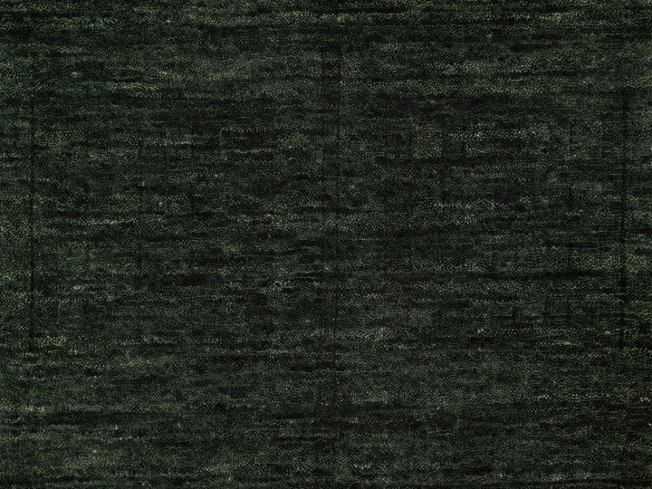 1'11" x 2'8" New Hand Loomed Green Wool Rectangle Oriental Rug - MOA10291781
