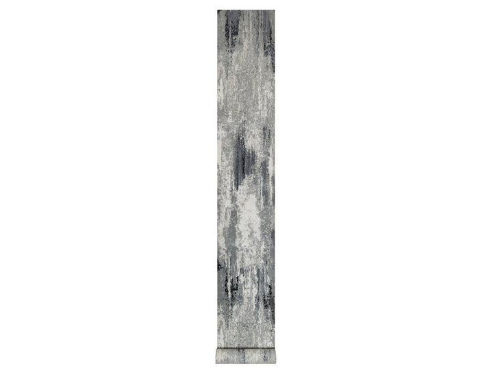 2'8" x 23'10" New Hand Knotted Ivory Wool & Silk Runner Oriental Rug - MOA10291784