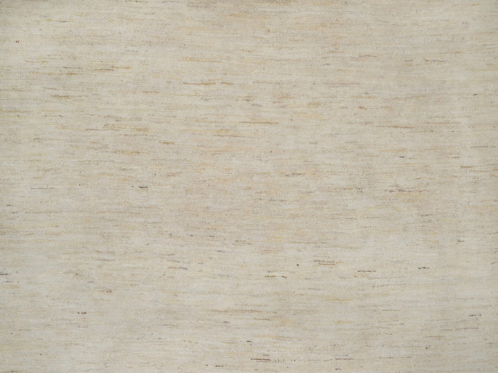 14'0" x 14'0" New Hand Knotted Ivory Wool Round Oriental Rug - MOA10291880