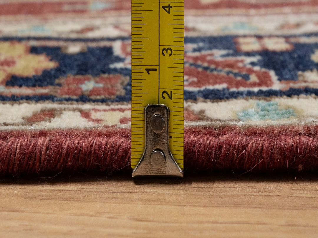 2'7" x 8'2" New Hand Knotted Red Wool Runner Oriental Rug - MOA10291932