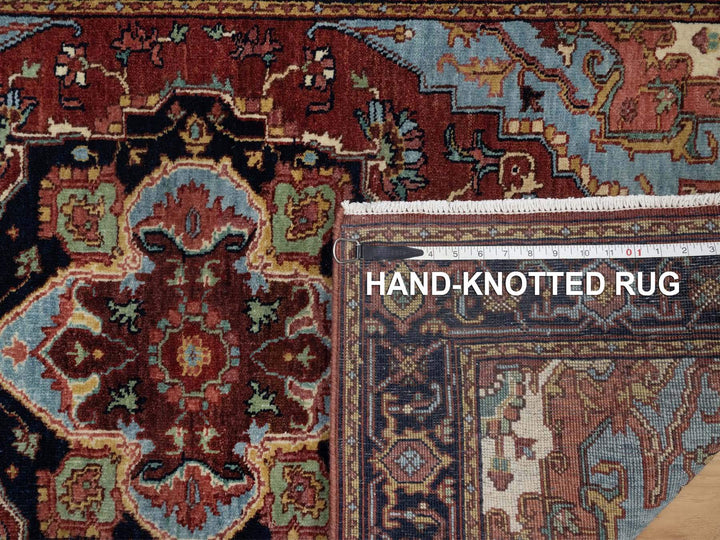 3'1" x 5'2" New Hand Knotted Red Wool Rectangle Oriental Rug - MOA10291937