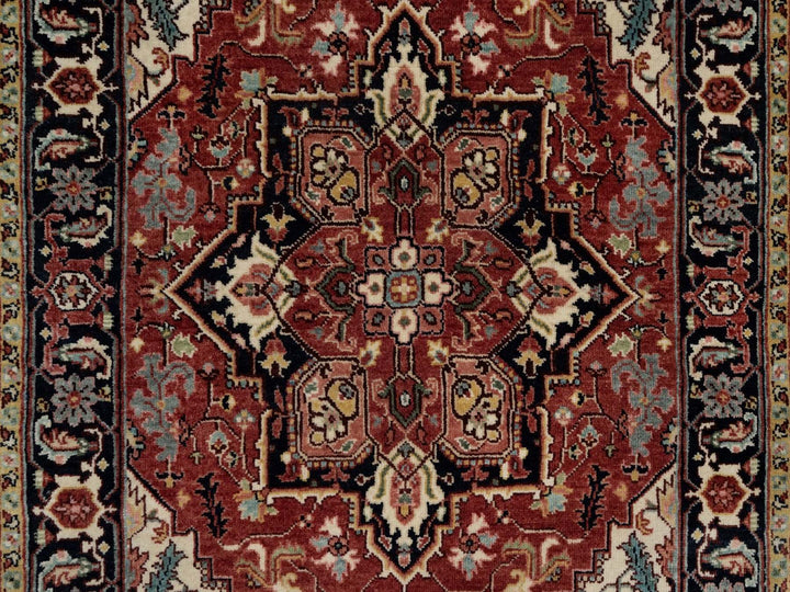 3'0" x 5'0" New Hand Knotted Red Wool Rectangle Oriental Rug - MOA10291938