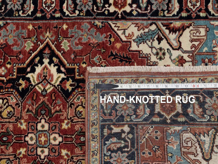 3'0" x 5'0" New Hand Knotted Red Wool Rectangle Oriental Rug - MOA10291938