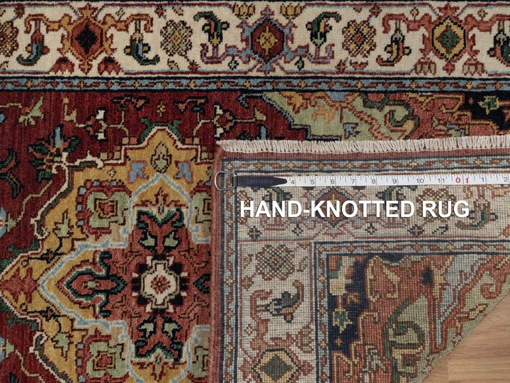 2'7" x 6'2" New Hand Knotted Red Wool Runner Oriental Rug - MOA10291939