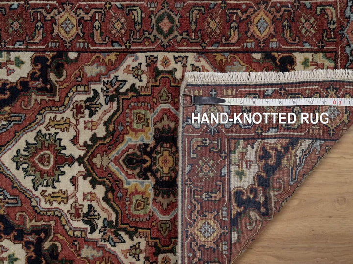 2'0" x 3'1" New Hand Knotted Ivory Wool Rectangle Oriental Rug - MOA10291940