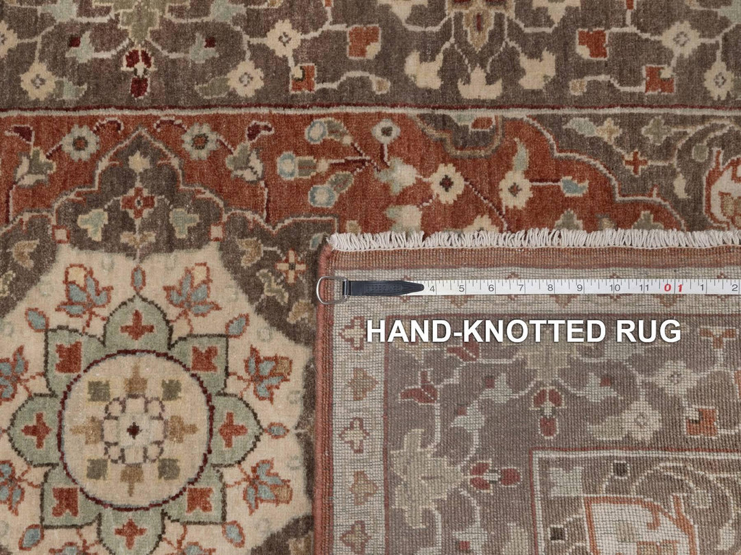 3'0" x 5'1" New Hand Knotted Red Wool Rectangle Oriental Rug - MOA10291949