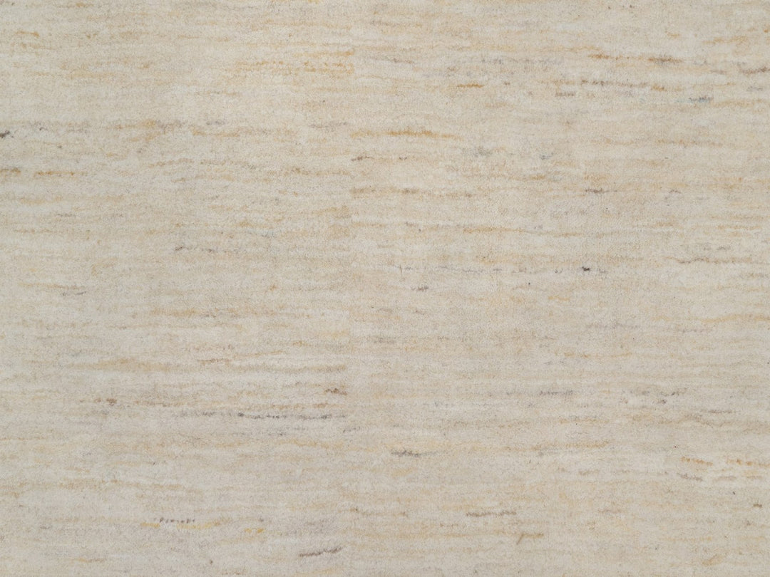 14'10" x 22'8" New Hand Knotted Ivory Wool Rectangle Oriental Rug - MOA10291955