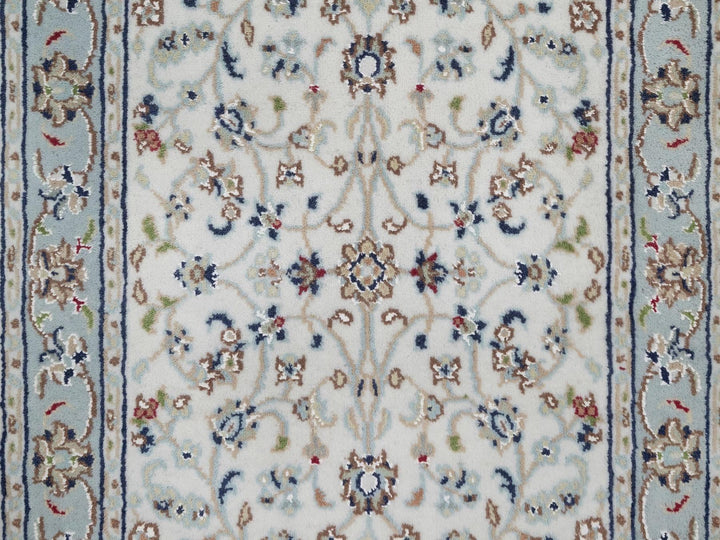 2'1" x 3'3" New Hand Knotted Ivory Wool & Silk Rectangle Oriental Rug - MOA10292015